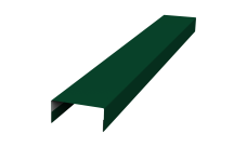 Крышка 30х20 жалюзи Texas 0,5 PurLite Matt RAL 6005 зеленый мох (2м)