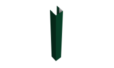 Стойка жалюзи Texas 0,5 PurLite Matt RAL 6005 зеленый мох (1,8м)